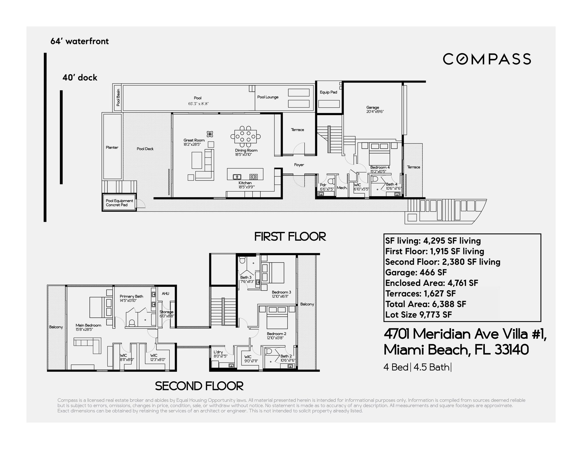 Floor Plan 1081 W 48th ST Miami Beach, FL 33140